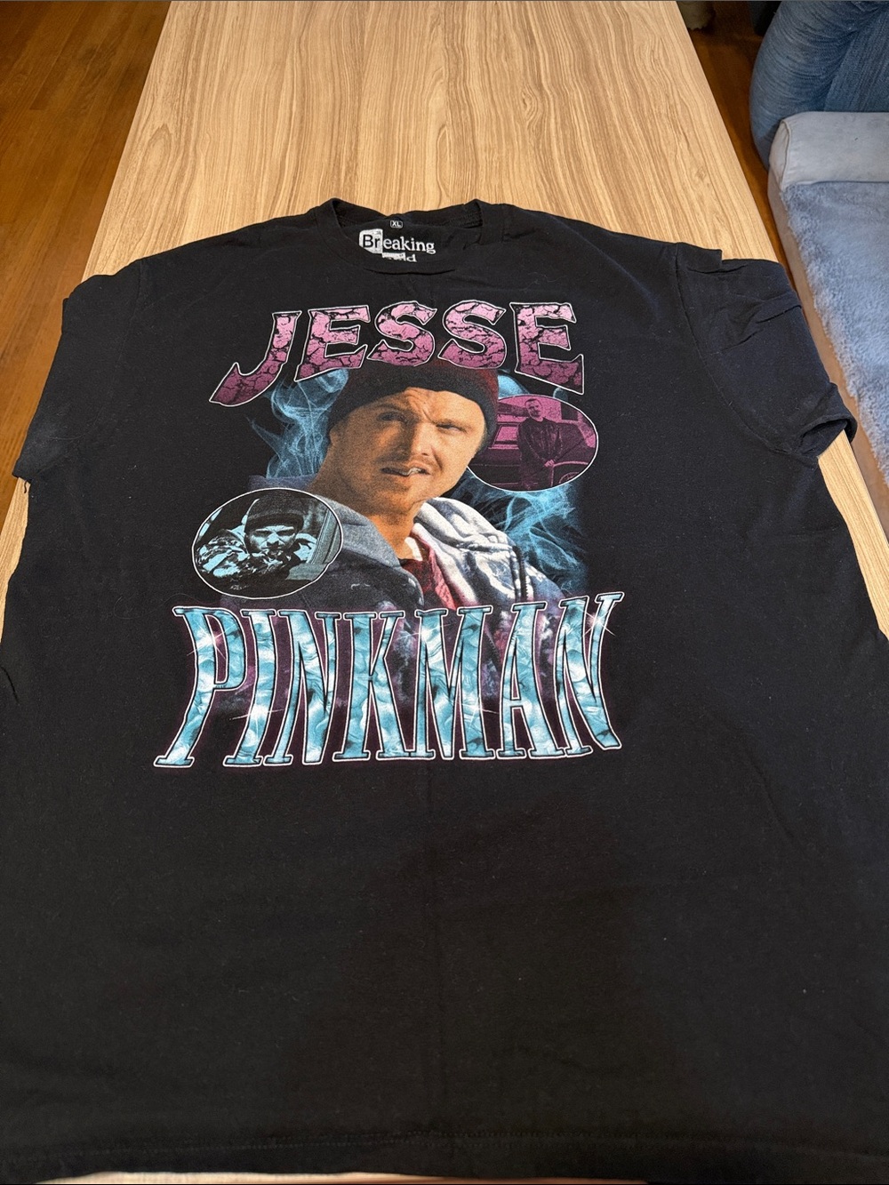 Breaking Bad Jesse Pinkman Black Graphic T-Shirt